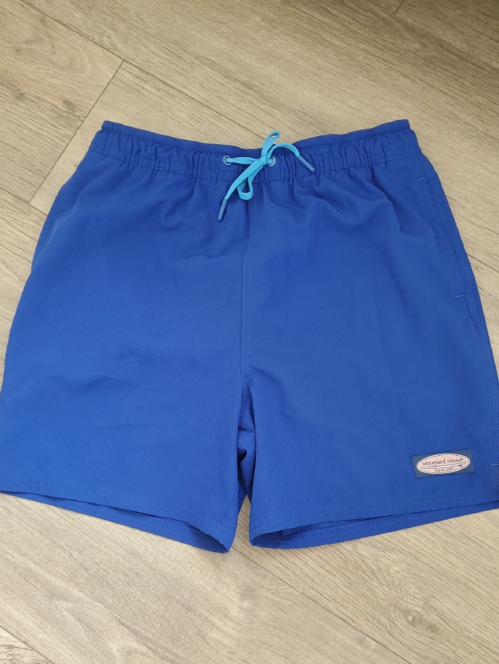 Vineyard Vines Bright Blue Boys Swim Trunks with  Drawcord Size XL